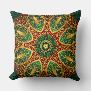 Green Red Gold Decorative Weihnachtskopfkissen Kissen