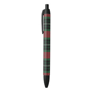 Green & Red Tartan Kugelschreiber