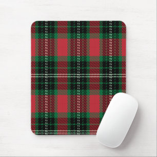 Green & Red Tartan Mousepad