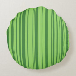 Green Red Watermelon Design Rundes Kissen