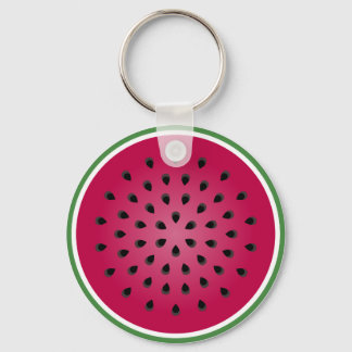Green Red Watermelon Design Schlüsselanhänger