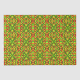 Green Red Yellow Christmas Deko Pattern Party Gesc Seidenpapier