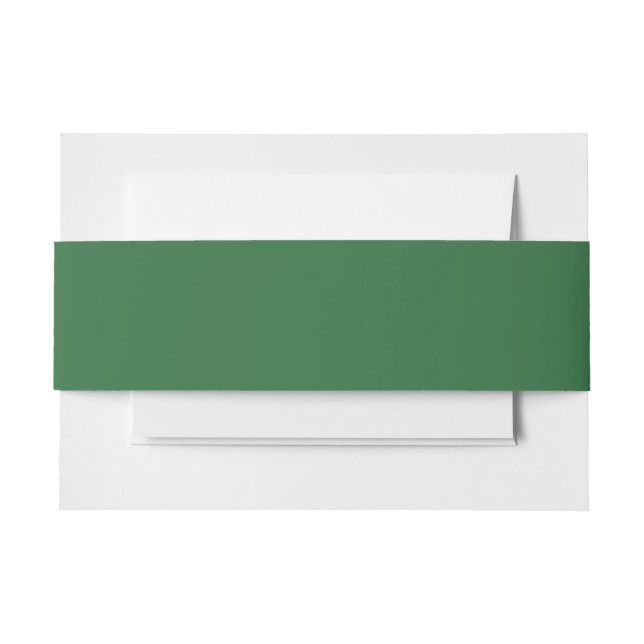 Green Retro Einladungsbanderole (Vorderseite Beispiel)
