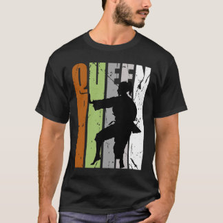 Green Retro Karate Queen Birthday Wettbewerb Team T-Shirt