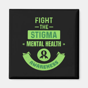 Green Ribbon Mental Health Awareness Mental Health Magnet