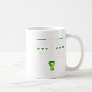 Green Ribbon Warrior & amp; Unterstützer - Mental  Kaffeetasse
