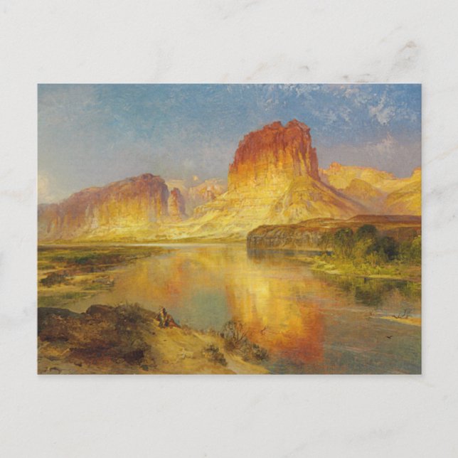 Green River of Wyoming - 1878 Postkarte (Vorderseite)