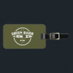 Green River Utah Kayaking Gepäckanhänger<br><div class="desc">Der mächtige grüne Fluss fließt von seinem Gewässer in Wyomings Windflussbereich hinab nach Utah,  fließt östlich nach Colorado und kehrt dann durch Utah zurück,  während er einen Weg durch eine dramatische und abwechslungsreiche Landschaft aus Bergen,  Schluchten und Wüste für 120 km durchquert.</div>