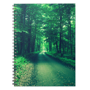 Green Road Notebook Notizblock