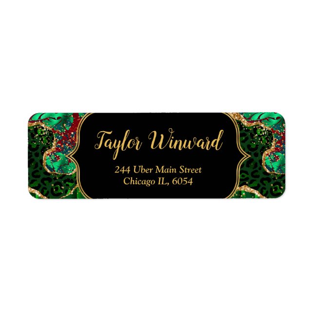 Green Safari Agate (Vorne)