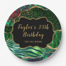 Green Safari Agate Birthday