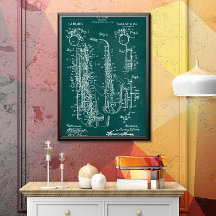 Green | Saxophon - Patent