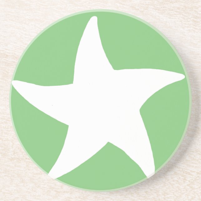 Green Sea Star Untersetzer (Vorne)