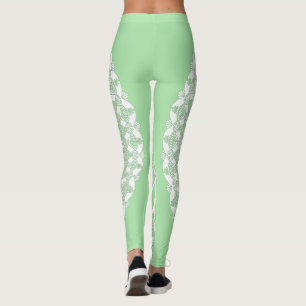 Green Seafoam Tristyns Mandala Leggings
