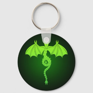 Green Serpant Dragon Schlüsselanhänger