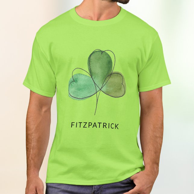 Green Shamrock Irish Heritage T-Shirt (Von Creator hochgeladen)