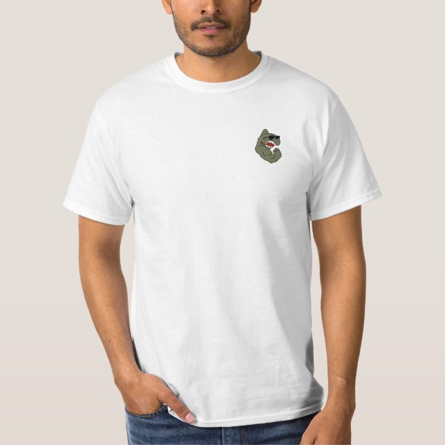 GREEN SHARKS T - SHIRT KLEINER SHARK (Vorderseite)