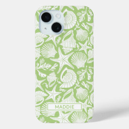 Green Shells Personalized Case-Mate iPhone Hülle