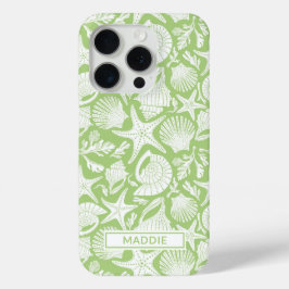 Green Shells Personalized Case-Mate iPhone Hülle