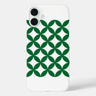 Green Shippo iPhone 16 Plus Fall Hülle