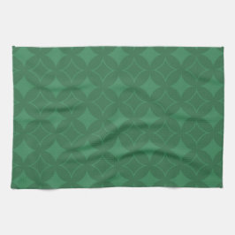 Green Shippo-Muster Handtuch