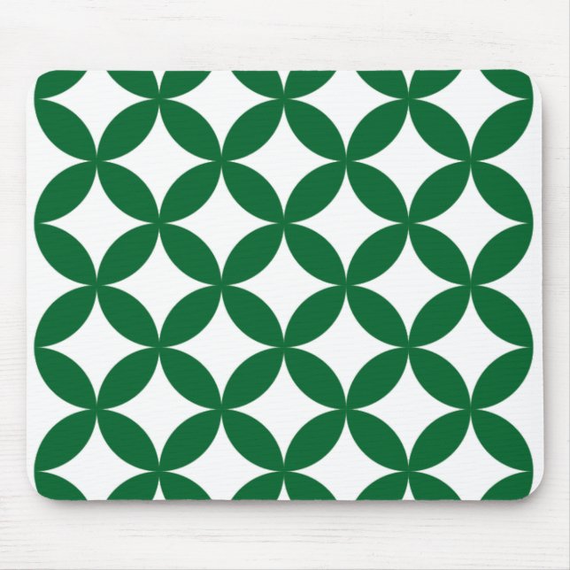 Green Shippo Muster Mousepad (Vorne)