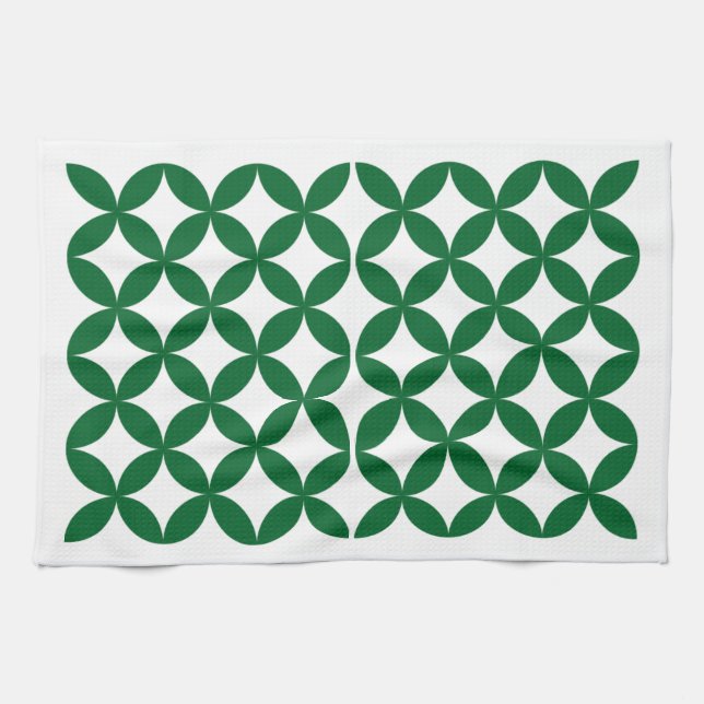 Green Shippo Petites serviettes de cuisine (Horizontal)