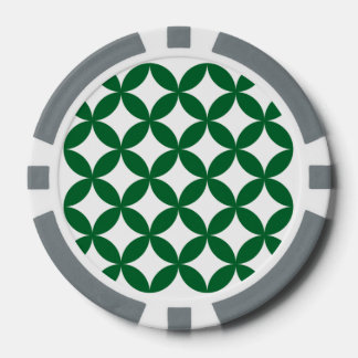 Green Shippo Poker Chips