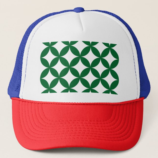 Green Shippo Trucker Hat Truckerkappe (Vorderseite)