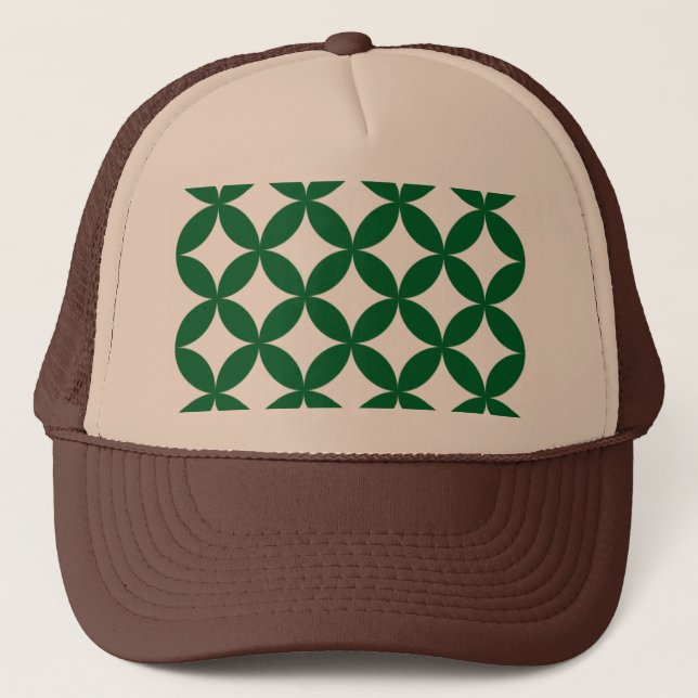 Green Shippo Trucker Hat Truckerkappe (Vorderseite)