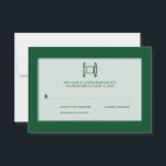 Green Simple Torah Bar Mitzvah UAWG RSVP Karte<br><div class="desc">Ein grafisches Bild einer Tora macht auf dieser einzigartigen Bar Mitzvah-Antwortkarte ein beeindruckendes Bild. Ein smaragdgrüner Hintergrund gleicht ein abgerundetes rechteckiges Panel mit einem modernen, grafischen Bild einer Torah aus. Darunter druckt ein benutzerdefinierter Antworttext. Das Gegenteil hebt den Namen und das Datum des Bar Mitzvah-Jungen hervor. Erhältlich in alternativen Farben...</div>