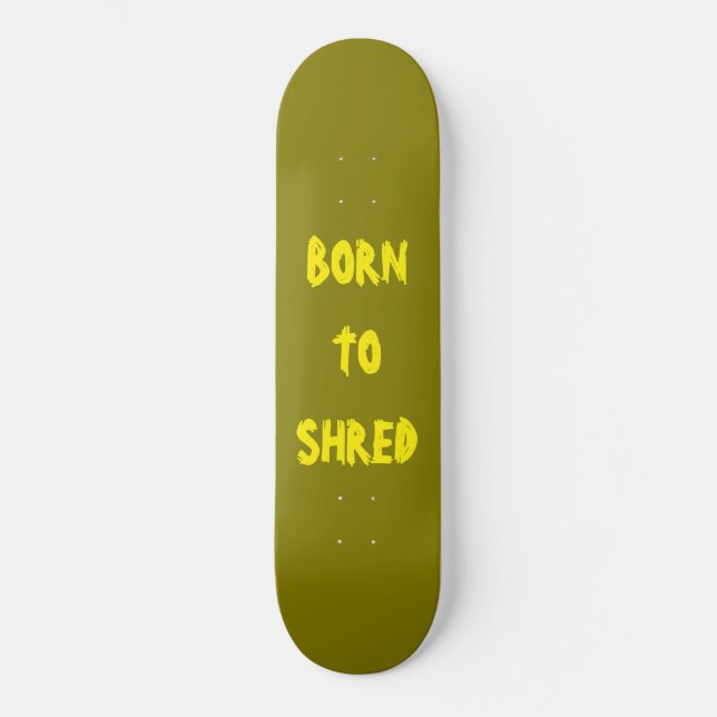 Green Skateboard (Vorderseite)