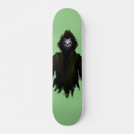Green Skull Ghost Skateboard