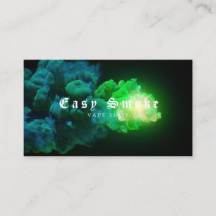 Green Smoke Vape Shop Visitenkarte
