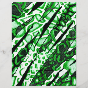Green Snake Skin Camouflage