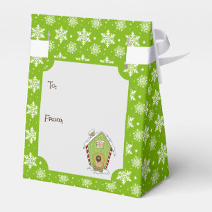 Green Snowflake Weihnachtsgeschenk Geschenkbox Geschenkschachtel