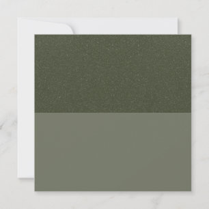 Green Speckle Flat Note Card - Anpassbar Mitteilungskarte