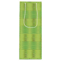 Green Spiral Geschenktasche