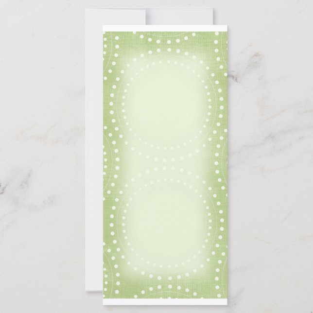 Green Spiral Rack Card (Vorderseite)