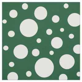 Green Spots Fabric Stoff