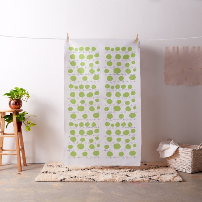 Green Spring 2017 Kollektion Fabric von ORDesign. Stoff (Beispiel)