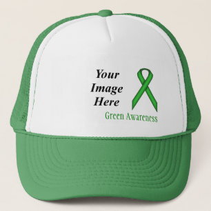 Green Standard Ribbon von Kenneth Yoncich Truckerkappe