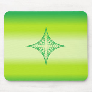 Green Star Mousepad