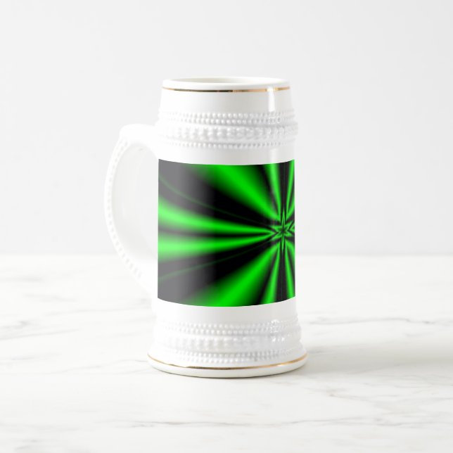 Green Star of Hope Bierglas (Vorderseite Links)