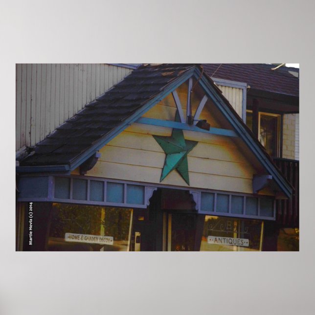 Green Star Poster (Vorne)