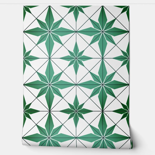 Green Star Tapete (Abrollen)