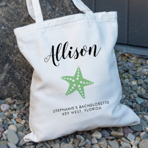 Green Starfish Bridesmaid Sac fourre-tout pour Mar