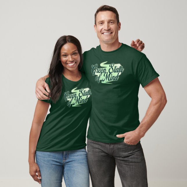 Green State of Mind St Patrick’s Day - camiseta T-Shirt (Unisex)