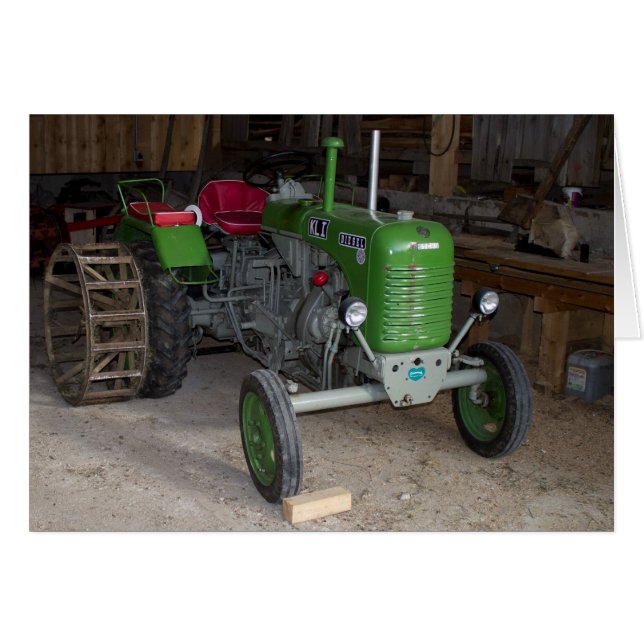 Green Steyr Tractor KL I (Vorderseite (Horizontal))
