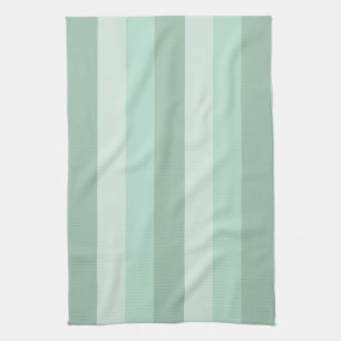 Green Striped Ombre Küchenhandtücher Geschirrtuch